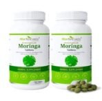 Attar Ayurveda Moringa Tablets 240 Tablets (120 x2, Pack of 2) 500 mg each | Drumstick Leaf Tablets | Pure and Natural, Highly Nutritious - Fast UK Delivery - Image 2