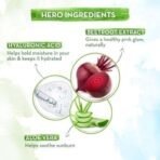 Mamaearth Beetroot Hydraful Sunscreen With Hyaluronic Acid - 50 g |SPF 50 & PA++++ | UVA & B Protection | Hydrates Skin | For Oily, Combination & Dry Skin | No white cast - Fast UK Delivery - Image 5
