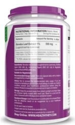 HealthyHey Nutrition Banaba Leaf Extract 550mg 60 Veg Capsules (Non-GMO & Gluten Free) - Supports Healthy Blood Sugar Levels - Fast UK Delivery - Image 3