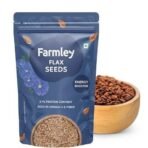 Farmley Premium Flax Seeds, Alsi Seeds - 200 grams I Rich in Fiber & Omega -3 - Fast UK Delivery - Image 3