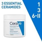 CeraVe Moisturizing Cream For Dry To Very Dry Skin (454g) - Formulated with 3 Essential Ceramides And Hyaluronic Acid | Non-Comedogenic Moisturizer For Face and Body - Fast UK Delivery - Image 4