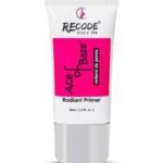 Recode Ace of Base Radiant Primer for Face Makeup 30ml | Shimmery Finish |Applicable on all skin types | Blurs Fine Lines, Wrinkles & Pores - Fast UK Delivery