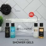 Bella Vita Luxury Men Trial Mini Kit Skai Aquatic, OUD White, KLUB & CEO Man Body Wash Refreshing Shower Gel for Smoother Skin with Aloe Vera 55ml Each - Fast UK Delivery - Image 5
