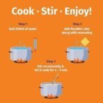 WickedGud Nourishing Schezwan Instant Noodles (69 gm x 4) | Healthy Noodles | No Maida | No Oil | No MSG | High Protein | High Fibre | Cholesterol Free - Fast UK Delivery - Image 7