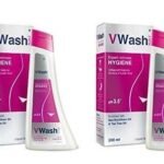 VWash Plus Intimate Hygiene Wash - 200 ml (Pack of 2) - Fast UK Delivery
