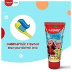 Colgate Kids Toothpaste For 6+ Years, Motu Patlu, Bubble Fruit Flavour, Gentle Protection Tooth Paste With 50% Lesser Abrasive Formula For Protecting Against Cavities, Enamel Protection, 80G - Fast UK Delivery - Image 7