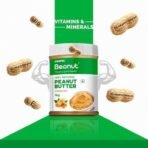Beanut Natural Crunchy Peanut Butter 1Kg | 30gm Protein | 100% Vegan Peanut Butter, 100% Pure Roasted Peanut | High in Protein Spread, Gluten & Cholesterol Free, Nut Butter - Fast UK Delivery - Image 6