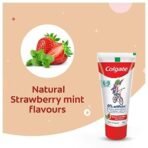 Colgate Toothpaste For Kids (6-9 Years),Natural Strawberry Mint Flavour Tooth Paste,With 0% Artificial Flavors,Preservatives,Sweeteners & Colors - 80 G Tube,Cavity Protection - Fast UK Delivery - Image 7
