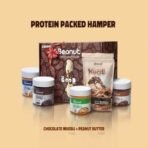 Beanut | Chocolate Muesli & Peanut Butter Gift Set | High Protein, Gluten-Free, Healthy Breakfast | 4x100 gm Peanut jar each and 400gm Muesli - Fast UK Delivery - Image 6
