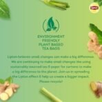 Lipton Lemongrass Ginger I 25 Tea Bags I Tasty Green Tea I Reduce Belly Fat - Fast UK Delivery - Image 7