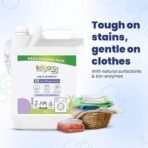 Koparo Natural Laundry Liquid Detergent | 5 Litres | Lavender Fragrance | Top Load, Front Load Washing Machine & Hand Wash Friendly | Organic & Eco-Friendly | Tough on Stains, Safe for Kids - Fast UK Delivery - Image 3