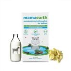 Mamaearth Moisturizing Baby Bathing Soap Bar, pH 5.5, with Goat Milk & Oatmeal. Pack of 2, 75gms each - Fast UK Delivery - Image 3