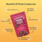 Farmley Dried Cranberry I 200 Gram, Pack Of 1 I Dried Fruit, Berries, High Nutrient And Antioxidant No Added Preservatives - Fast UK Delivery - Image 4
