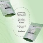 Ace Blend Plant Protein Complex | 26G Protein/Serving | Unflavoured | Golden-Split Pea, Canadian Brown Rice, Lentil Protein | DigeZyme | 100% Gut Friendly - Fast UK Delivery - Image 7