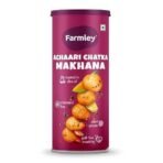 Farmley Roasted Makhana, Achaari Flavoured I 77 gram I Healthy Makhana Roasted In Olive Oil I Guilt-Free & Crunchy Munchies (Pack of 1) - Fast UK Delivery - Image 2