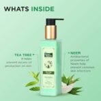 Roop Mantra Premium Tea Tree with Neem Face Wash for Acne & Pimples -200ML |Face Wash for Controlling Acne |Skin Oil Balance|Gently Cleanses|Suitable for All Skin Types - Fast UK Delivery - Image 4