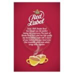 Lipton Brooke Bond Red Label Tea Leaf Carton, Ginger, 500/575 Grams (Weight May Vary) - Fast UK Delivery - Image 7