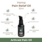 ARTHRAID Joint Pain Oil - Fast-acting Relief, Soothes Aches, Enriched with Hemp Seed Oil,100% Natural Ayurvedic-Pack of 2 - Fast UK Delivery - Image 3