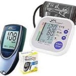Dr. Morepen BP02 Blood Pressure Monitor and BG03 Glucose Check Monitor Combo (Black) - Fast UK Delivery