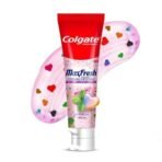 Colgate MaxFresh Rainbow Fresh Gel Toothpaste, with Heart Shaped Cooling Crystals, Triple Mint Flavour, and Ultrafreeze Technology for Intense Freshness, 100g - Fast UK Delivery - Image 2