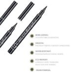 ZEYFLEEB Eyeliner Waterproof Smudge Proof & Long-Lasting Liquid Ink Black Pen Eye liner | Quick Drying | Black | Vegan & Cruelty-Free - Fast UK Delivery - Image 5