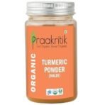 Praakritik Organic Haldi Powder | Pack of 5 | 500 Grams Total | Orignal Organic Turmeric Powder | Healthy, 100% Organic, 100% Natural, 100% Vegetarian - Fast UK Delivery - Image 3