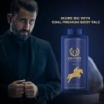 DENVER Goal Talc - 300GM Each (Pack of 2) | Scented Talcum Powder for Men - Fast UK Delivery - Image 4
