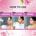 Lux Shower Gel, French Rose Fragrance & Almond Oil Bodywash, With Glycerine For Soft & Glowing Skin, Paraben Free, 245 Ml - Fast UK Delivery - Image 7