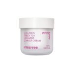 Innisfree Collagen Green Tea Ceramide Bounce Cream 1.7 fl oz (50 ml) for Plump Skin, Korean Skincare Cream - Fast UK Delivery