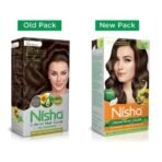 Nisha Cream Hair Color With The Benefits Of Natural Henna Extracts, Sunflower & Avocado Oil, Easy To Use Hair Color 120ml Pack of 1, Dark Brown Fast Shipping to USA & Canada - Image 3