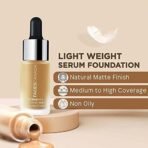 FACESCANADA Ultime Pro Second Skin Foundation - Honey Beige 031, 15ml | Lightweight Anti-Ageing Serum Foundation | 3X Lighter | Natural Matte Finish | Medium To High Coverage | SPF 15 | Non-Oily - Fast UK Delivery - Image 4