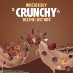 Saffola Muesli Choco Crunch with Flavour Pops, 185 gm | 15 in 1 Fruit and Nuts, Seeds, Millet & more | Cereals for breakfast rich in wholegrain, protein, fibre - Fast UK Delivery - Image 6