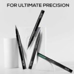 RENEE Pointy End Sketch Pen Smudge Proof Eyeliner - Matte Finish, Light Weight, Water Resistant, Long Stay Highly Pigmented with One Stroke Application Formula - Black - Fast UK Delivery - Image 7