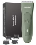 MANSPOT Ball Shaver Cordless Trimmer For Men, Green - Fast UK Delivery - Image 2