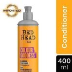 Bed Head TIGI Colour Goddess Oil Infused Hair Conditioner with Almond & Shea Butter for Coloured Hair, Salon Professional Colour Enhancing Formula with Keratin for Lasting Effect and Nourished Hair, 400 ml - Fast UK Delivery - Image 3