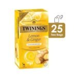 Twinings Lemon and Ginger Tea, 25 Tea Bags, 72 Grams - Fast UK Delivery - Image 3