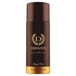 DENVER Royal Oud Deodorant Body Spray for Men (150ML) | Long Lasting Body Spray for Men - Fast UK Delivery - Image 2