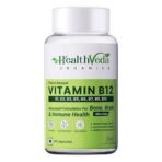 HEALTH VEDA ORGANICS PRIVATE LIMITED Plant Based Vitamin B12 Supplement, 60 Veg Capsules, B1, B2, B3, B5, B6, B7, B9, Moringa, Good For Digestion And Nerve Health, Glowing Skin For Men & Women - Fast UK Delivery - Image 2