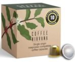 Coffee Nirvana, South Indian Filter Coffee, Box of 10, Nespresso Compatible Aluminum Capsules - Fast UK Delivery - Image 2