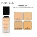 ME-ON Superlast Foundation, SPF 20 PA++ (02 Natural, 30 ML) - Fast UK Delivery - Image 5