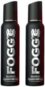 Fogg Marco No Gas Deodorant for Men, Long-Lasting Perfume Body Spray, 150 ml (Pack of 2) - Fast UK Delivery - Image 2