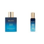 Bella Vita Luxury Skai Aquatic Unisex Liquid Eau De Cologne Skai Aquatic Unisex Eau De Cologne With Bergamot Lavender&Patchouli Premium Long Lasting Woody Fragrance For Men&Women 20 Ml,100 Ml,Blue - Fast UK Delivery