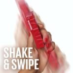 Maybelline New York Super Stay Vinyl Ink Longwear No-Budge Liquid Lipcolor Makeup, Highly Pigmented Color And Instant Shine, Unrivaled, Berry Burgundy High-Glossy Lipstick, 0.14 Fl Oz, 1 Count - Fast UK Delivery - Image 5