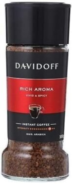 Davidoff Coffee Powder - Rich Aroma, 100Gram Jar - Fast UK Delivery - Image 2
