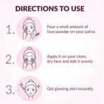 FOGG White Tone Face Matte Powder For All Skin Types For, Get Oil-Free, Even-Toned Skin Instantly, 75G (Pack Of 2), Pink - Fast UK Delivery - Image 6