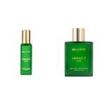 Bella Vita Luxury Impact Man Eau De Cologne Impact Man Liquid Eau De Cologne Perfume With Mandarin Orange Patchouli Cedar Woody Citrusy Long Lasting Edc Fragrance Scent For Men 100Ml, 20 Ml,Green - Fast UK Delivery