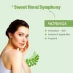 The Bath Store Moringa Body Wash Shower Gel | Exfoliating Body Wash For Dry Skin & Oily Skin | Tan Removal Body Wash For Men & Women | Liquid Soap For Bath - 300ml - Fast UK Delivery - Image 5