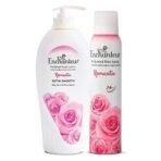 Enchanteur Romantic Perfumed Deo Spray for Women, 150ml & Enchanteur Romantic Perfumed Body Lotion, 500ml, with Aloe Vera & Olive Butter for Silky Smooth Skin - Fast UK Delivery - Image 2