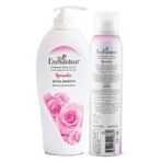 Enchanteur Romantic Perfumed Deo Spray for Women, 150ml & Enchanteur Romantic Perfumed Body Lotion, 500ml, with Aloe Vera & Olive Butter for Silky Smooth Skin - Fast UK Delivery - Image 3