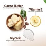 Mamaearth Cocoa Rich Moisturizing Body Lotion with Cocoa Butter & VitaminE for Deep 48H Moisturization 400ml For Very Dry Skin | 7in1 Total Care Benefits | 100% Natural Butter | Non-Greasy Smooth Skin - Fast UK Delivery - Image 7